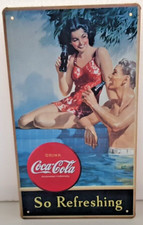 Coca Cola Nostalgie Schild