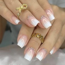 French Tip Press on Nails