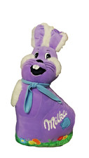 Milka Plüsch Osterhase XXL groß 78cm Sehr guter Zustand Werbehase