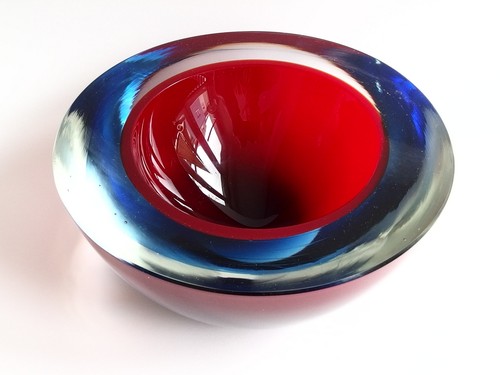 Murano glas schale dickwandig - glas,