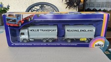 Siku 3115 – Volvo F12 LKW mit Anhänger, Werbemodell HOLLIS, mint in box