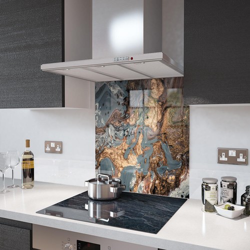 Glas spritzschutz flüssiggold - glas,