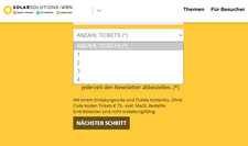 Ticket Solar Solutions Wien