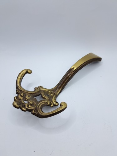 Vintage messing wandhaken - vintage,