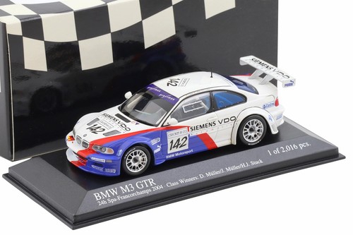 Minichamps bmw e46 gtr - bmw,