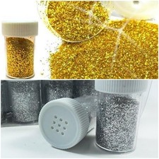 Craft Glitter Glimmer Streudose Glitzerpulver Kreativset für Weihnachtliche Deko