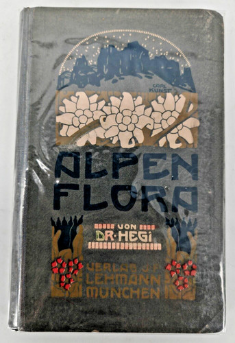Alpen flora hegi - alpen, dr.
