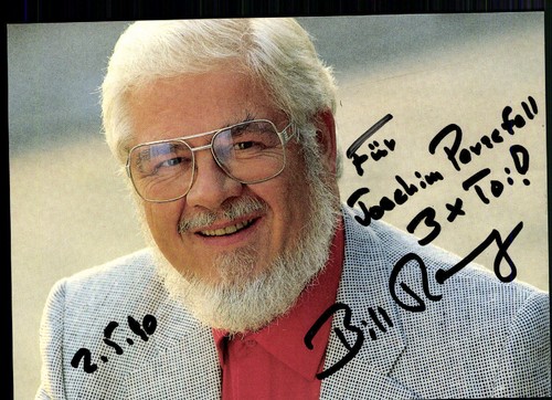 Bill ramsey autogrammkarte - bill,