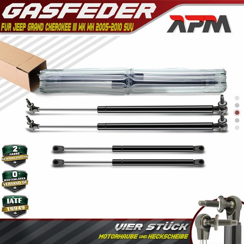 Gasfeder - 4x,