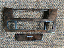 Satz Blenden Edelholz Pappel dunkel BMW E60/61 LCI