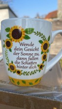 3er set tassen sonnenblumen - 3er,