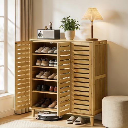 Schuhschrank mit fächer - schuhschrank,