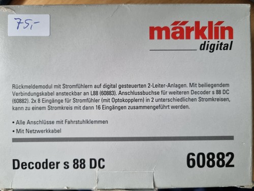 Märklin decoder s88 - märklin,