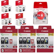 Original Canon PG-560 CL-561 XL Druckerpatronen für Pixma TS 5350 5351 7450 7451