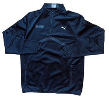 Puma Mercedes AMG Petronas Team Zip Sweatshirt F1 schwarz Formula 1 Sz. S/M