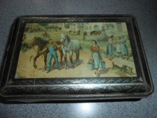 alte Blechdose, antike Dose