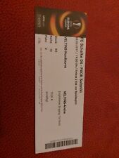 Eintrittskarte Ticket FC Schalke 04 - PAOK Saloniki 2016/17 Europapokal