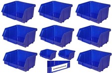 192x Stapelboxen blau Größe