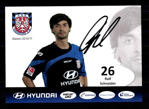 Ralf schneider autogrammkarte - schneider,