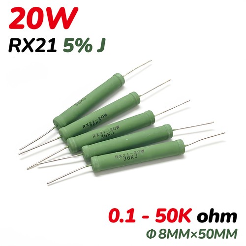 Watt metalloxid wirewound - 20,