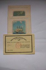 3Fahrscheine Dampfer Lloyd