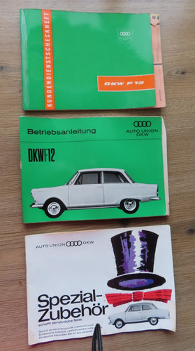 Dkw f12 betriebsanleitung - dkw,
