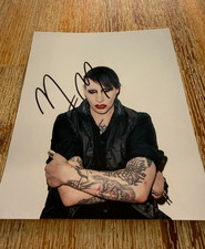 Marilyn manson autogramm - manson,