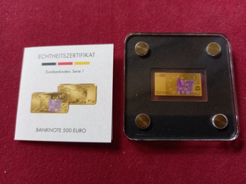 Goldbarren 500 unze 999er - 1/500,
