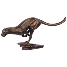 Figur Gusseisen Puma rennend