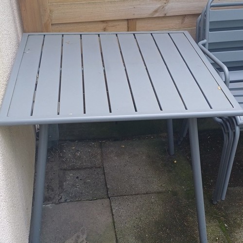 Gartenmöbel set metall grau - gartenmöbel-set,