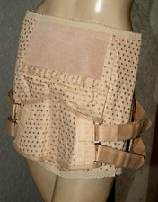 STÜTZMIEDER * Hüfthalter * Mieder *Hüftkorsett haut GURTE bestickt Gr. 110