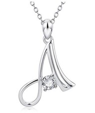 Damen Halskette mit Buchstaben