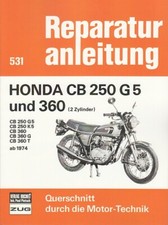 HONDA CB250 G5 & CB360 Reparaturanleitung Reparatur-Buch/Handbuch/Wartung/Pflege