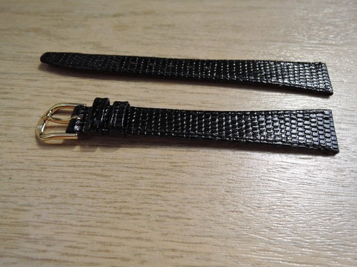 Leder uhrenarmband schwarz - uhrenarmband,