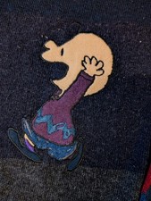 Castelbajac Pullover Iceberg Linus Penuts  Gr. XL Vintage 90s Comic Charlie Rar 