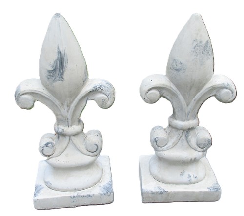 Fleur lis skulptur figur - fleur, de