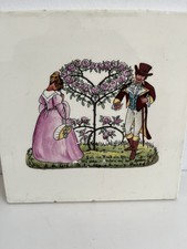 Vintage Fliese, Nostalgie Motiv