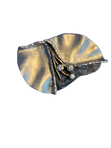 Silber brosche aus der alten - silber,