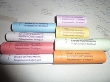 1 Satz  Euromünzen 8 Rollen