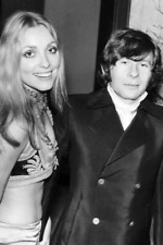 Sharon Tate und Roman Polanski abgebildet bei einem Empfang 1969 4x6 Foto