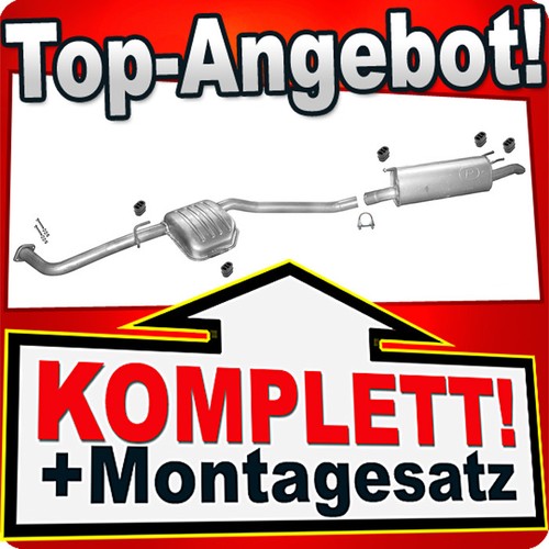 Auspuff für opel omega 0 - opel, 2.0