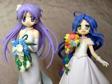 2 Figuren zum Anime Lucky Star aus Japan, Version Summer Wedding,Konata & Kagami