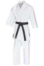 TEKKA BUDO Karateanzug Pro Extra weiß 14 oz Karate Gi Set Kumite Anzug Segeltuch