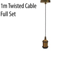 Industrielle Pendelleuchte E27