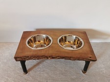 HANDMADE  Doppel Fressnapf