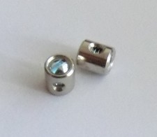 2 Stück Schraubnippel  5,5 x 6 mm