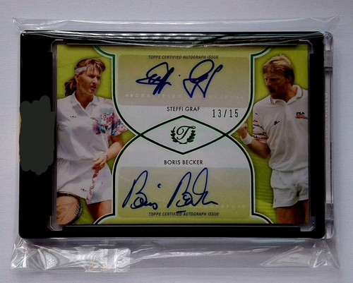Topps auto graf becker - topps, 13/15