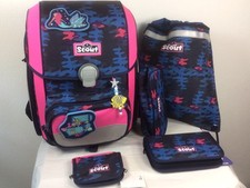 Scout  Schulranzen Set  Genius Dessin Magic Sea 6-teilig mit Brustbeutel