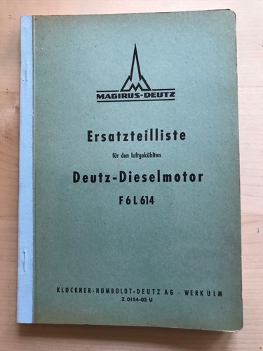 Magirus lkw deutz dieselmotor - magirus,