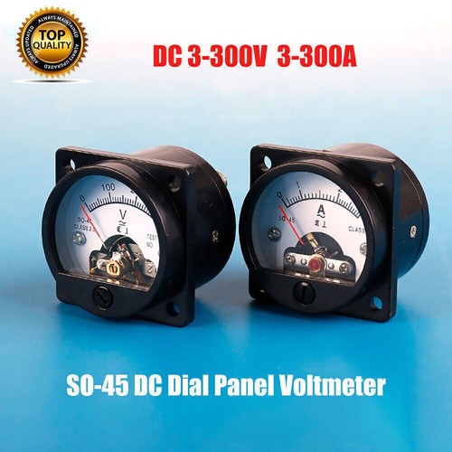 Voltmeter messinstrument - voltmeter, dc